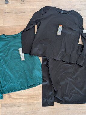 NWT Fade Resistant Long Sleeve Wonder Nation Girls Tshirts XL (14-16)